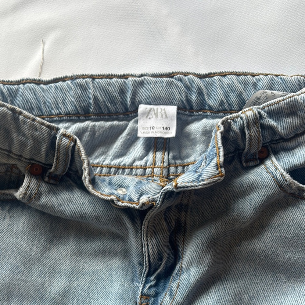 Zara Classic Blue Denim Jeans Boys Size 10
